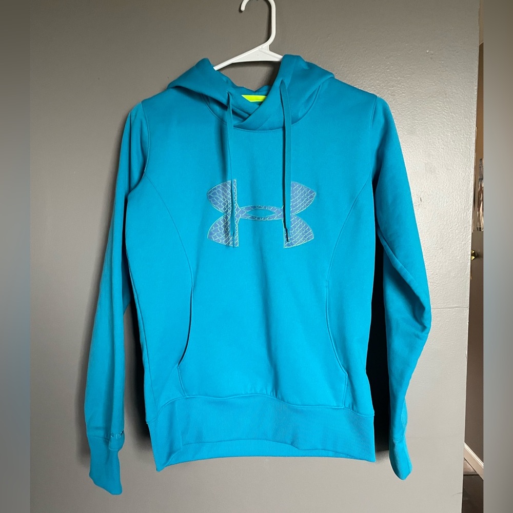 Under armor blue sweatshirt size small
